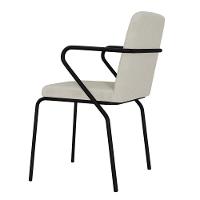 Cadeira Bloom Fixa C-4 Pes C-braco 490x580x850 Mm C-2 Un Boucle Vanilla Boucle Vanilla