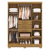 Guarda Roupa Casal 151 Cm 6 Portas 3 Gavetas 10020 Vlr Nature - 2