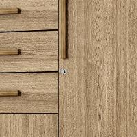 Guarda Roupa Casal 151 Cm 6 Portas 3 Gavetas 10020 Vlr Nature