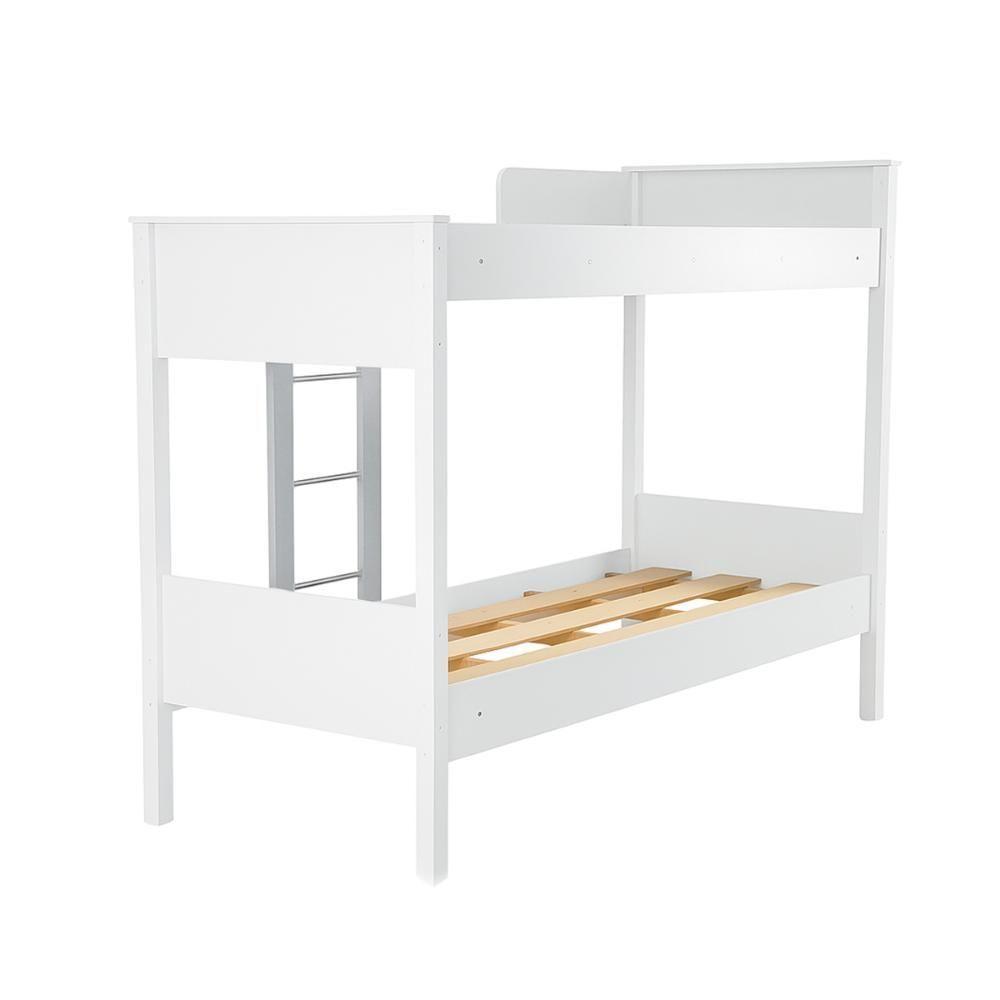 Beliche Cama Solteiro Ditália Com Colchão Cm-21 Branco - 2