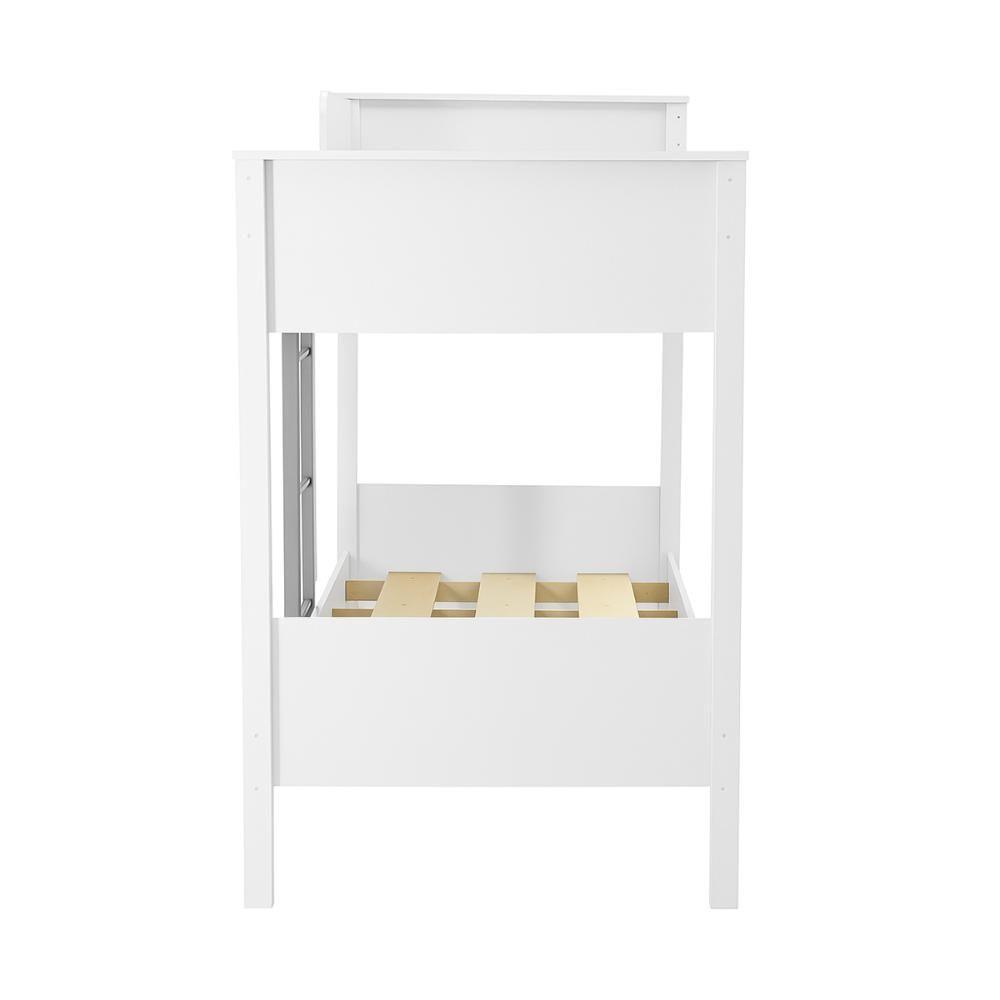 Beliche Cama Solteiro Ditália Com Colchão Cm-21 Branco - 3