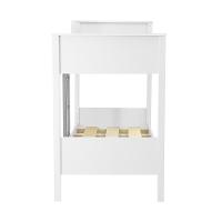 Beliche Cama Solteiro Ditália Com Colchão Cm-21 Branco - 3