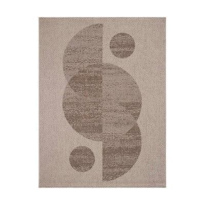 Tapete Sisal Eco Nature Nascente 87 Bege-marrom 2,00x2,50m
