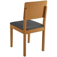 Conjunto 2 Cadeiras Jade 01 Veludo Cinza Pés Em Madeira Jcm - 6