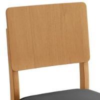 Conjunto 2 Cadeiras Jade 01 Veludo Cinza Pés Em Madeira Jcm - 7