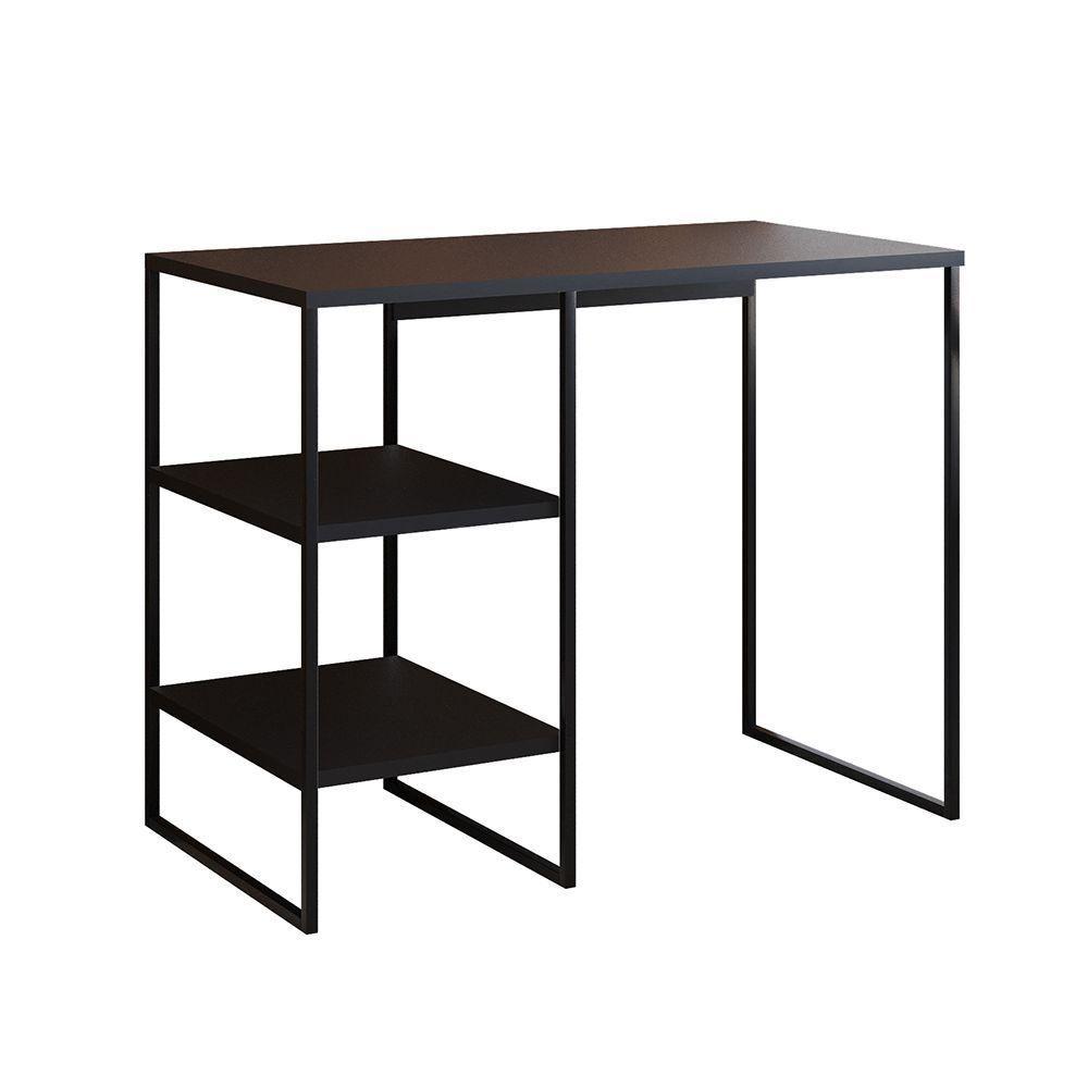 Aparador Adega Industrial Bar Barzinho Bourbon Aço Preto 95 Cm - 2