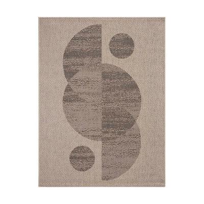 Tapete Sisal Eco Nature Nascente 77 Bege-chumbo 1,50x2,00m