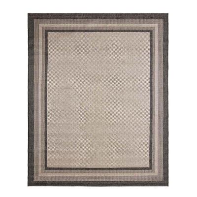Tapete Sala Sisal Eco-nature Moldura 56 Chumbo 2,50x3,00m
