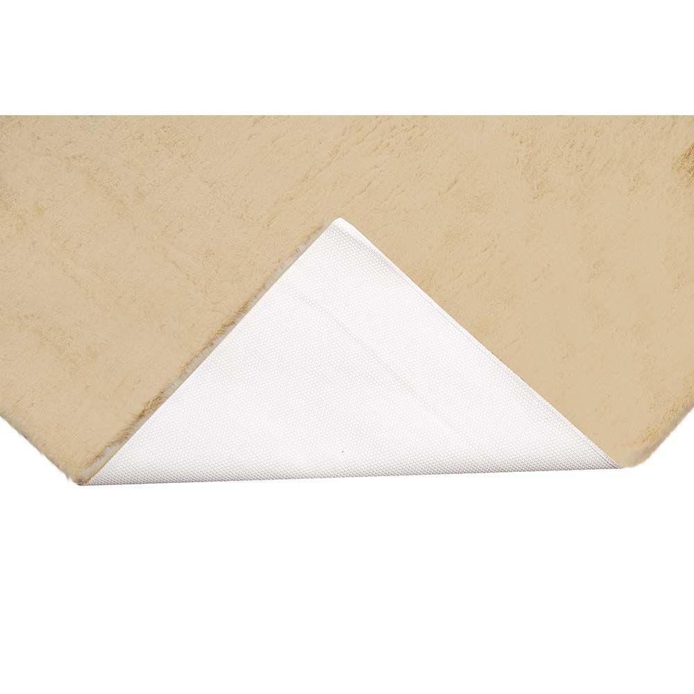 Tapete Felpudo Pluma 03 Bege 0,50x0,80m - Edantex - 6