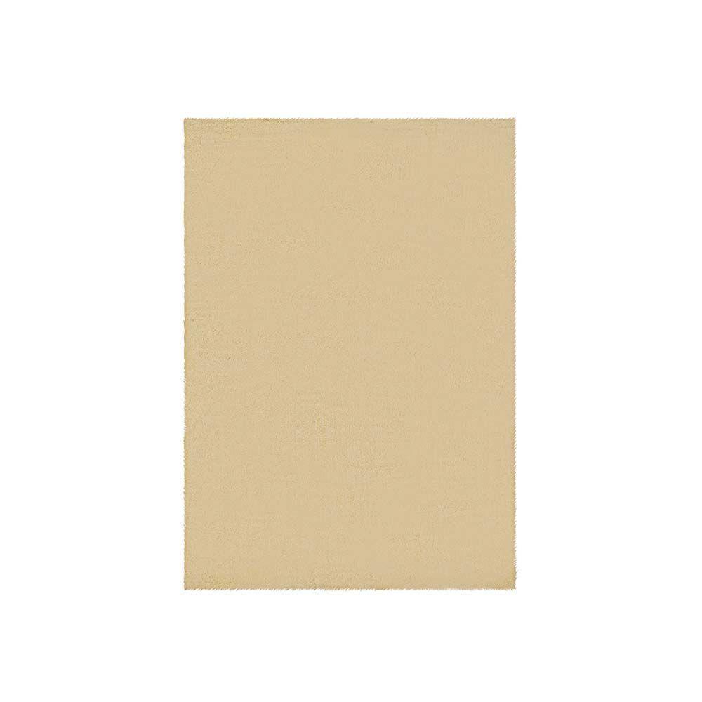Tapete Felpudo Pluma 03 Bege 1,00x1,40m - Edantex - 1