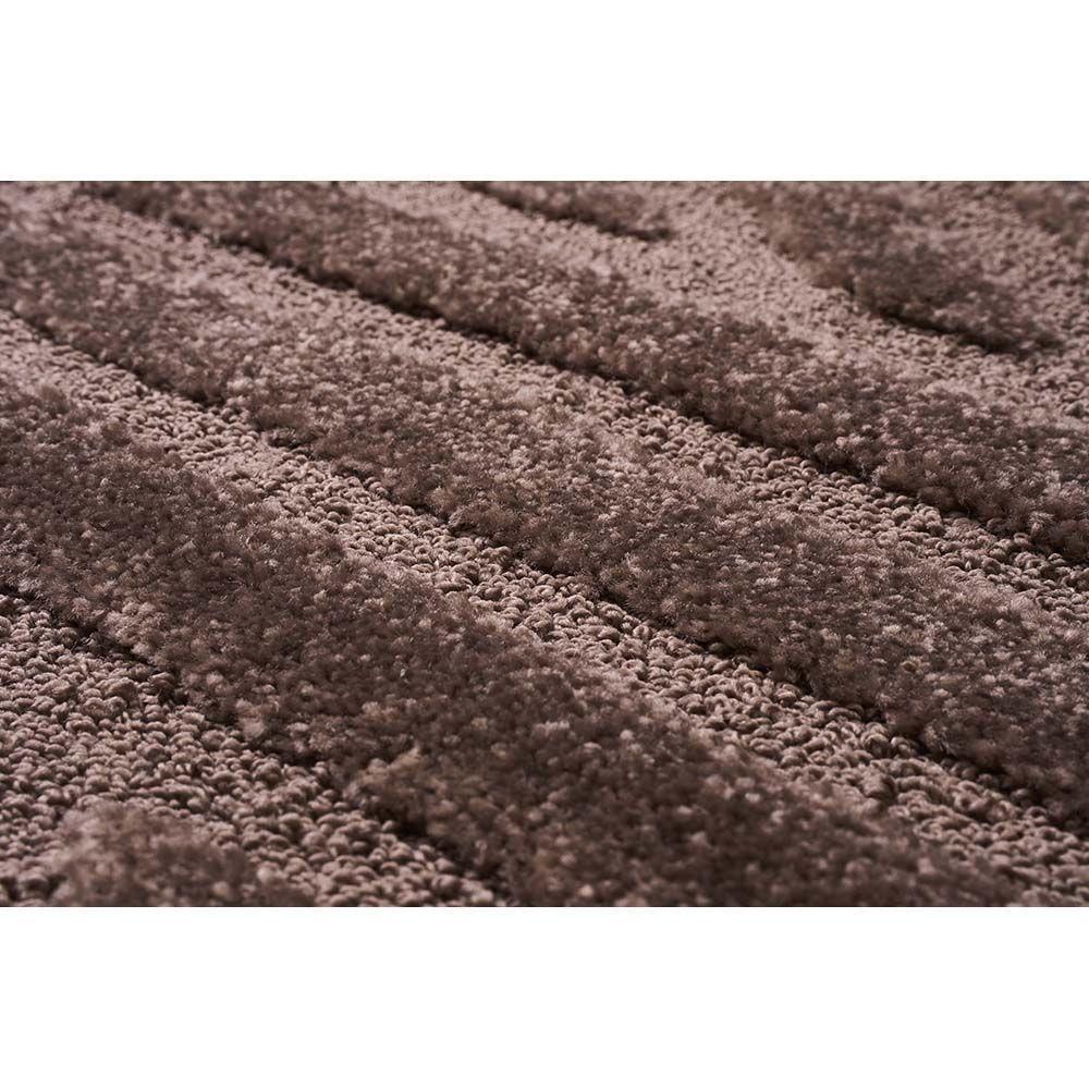 Tapete Para Sala Realce Trama 35 Taupe 2,00x2,50m - 3