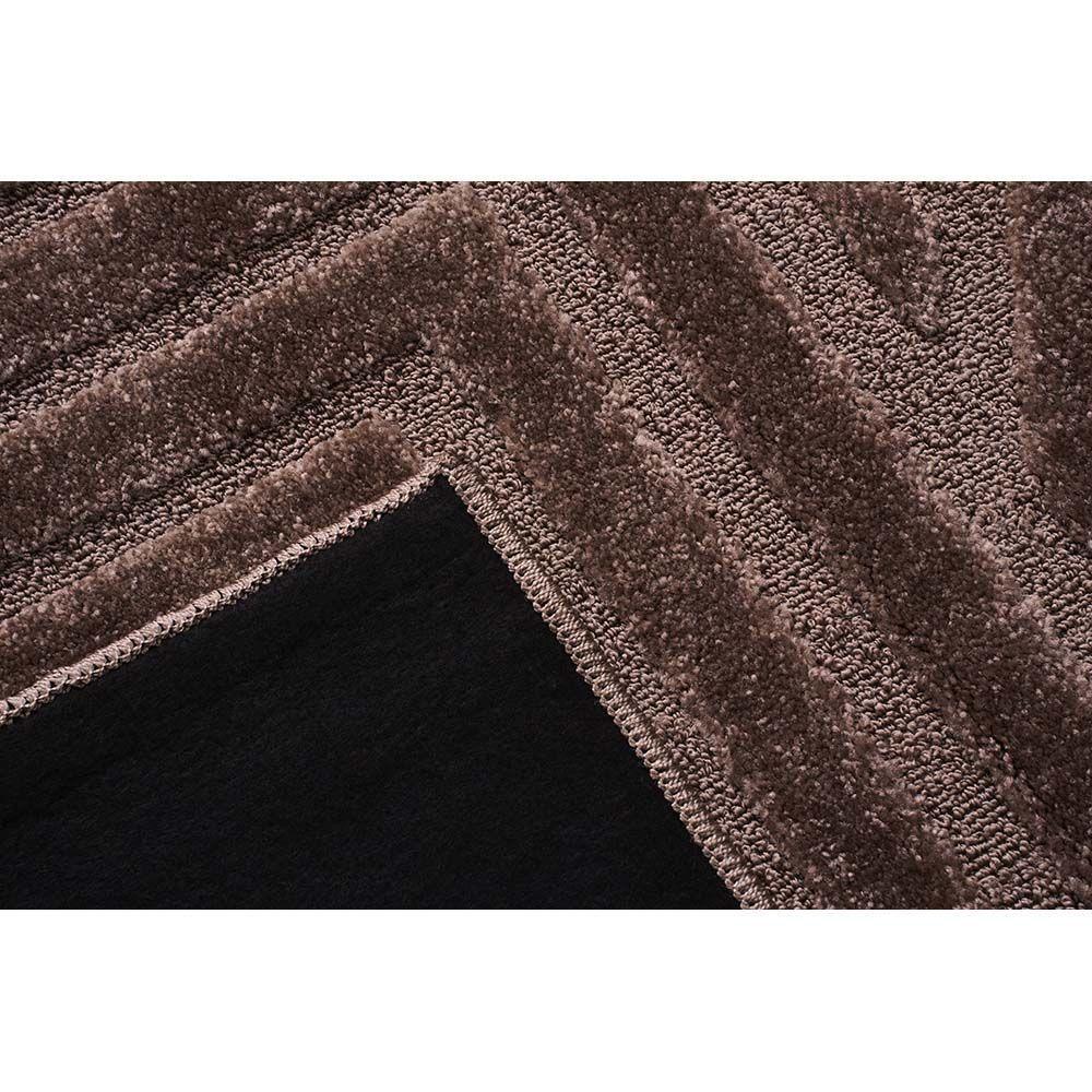 Tapete Para Sala Realce Trama 35 Taupe 2,00x2,50m - 4
