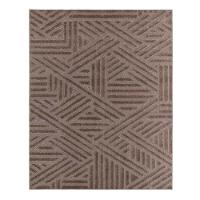 Tapete Para Sala Realce Trama 35 Taupe 2,00x2,50m - 1