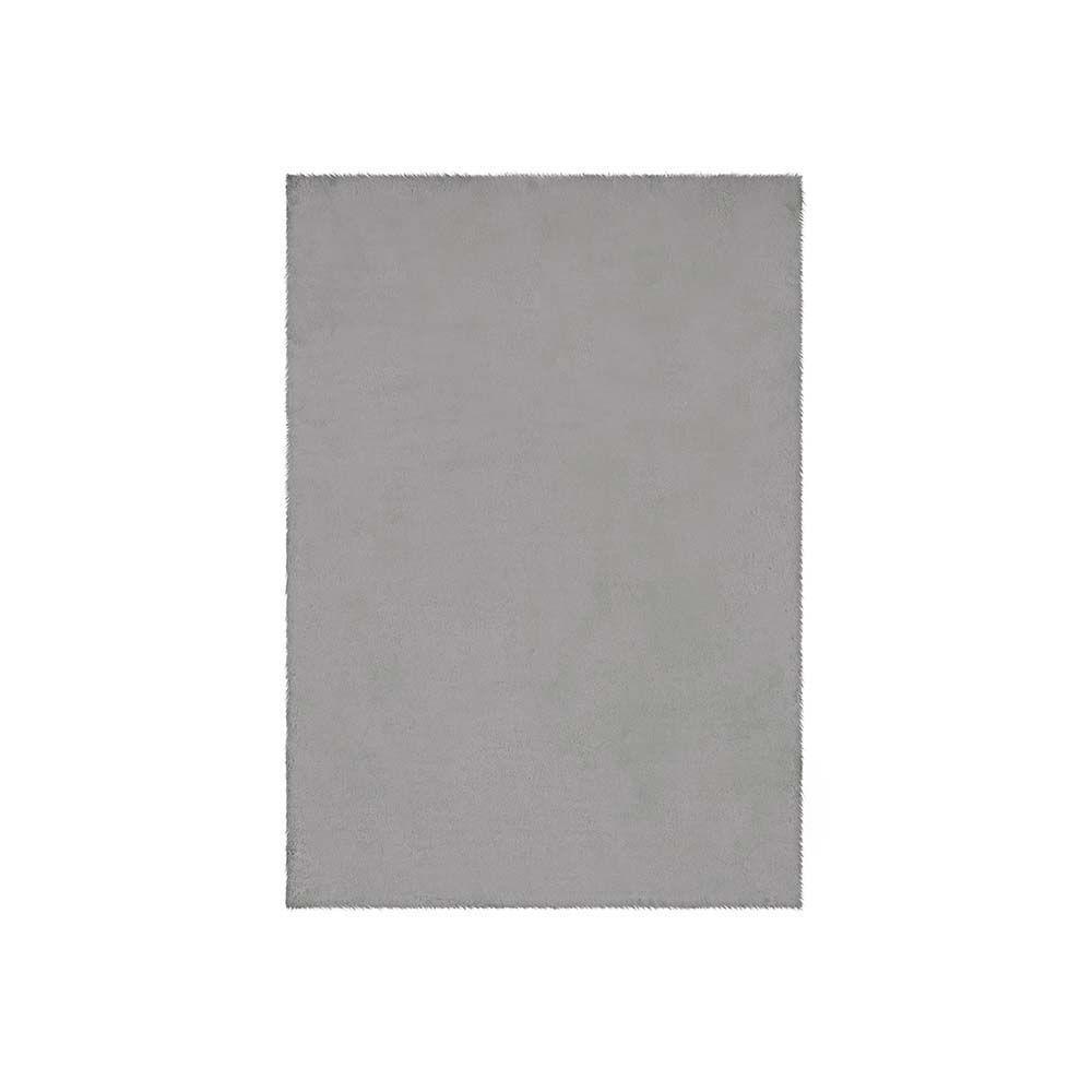 Tapete Felpudo Pluma 02 Cinza 0,67x1,80m - Edantex - 1