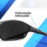 Azul Juliet Oculos Sol Lupa Mandrake Masculino Proteção Uv Presente Armação Preta Original - 5