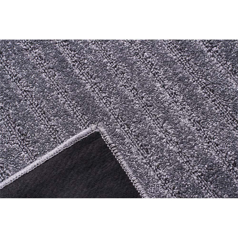 Tapete Para Sala Realce Listras 52 Grafite 1,00x1,50m - 4