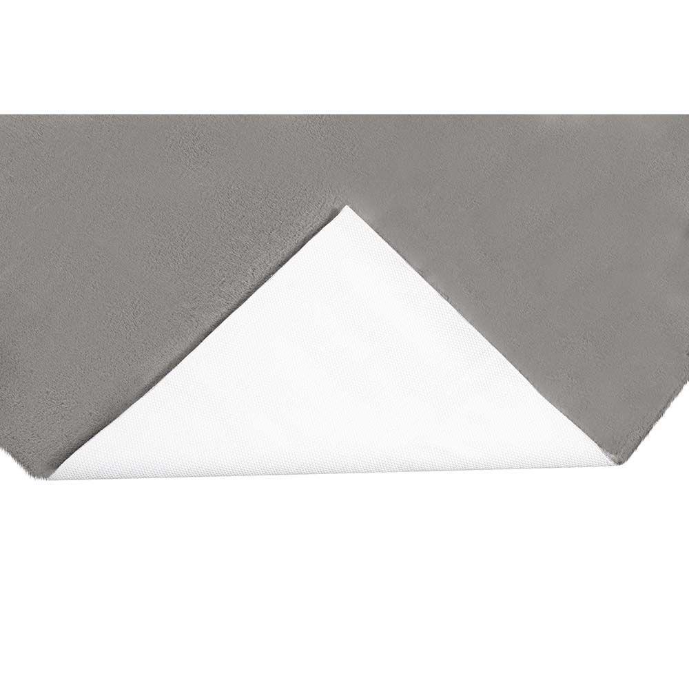 Tapete Felpudo Pluma 02 Cinza 1,00x1,40m - Edantex - 5