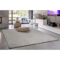 Tapete Felpudo Pluma 02 Cinza 1,00x1,40m - Edantex - 2