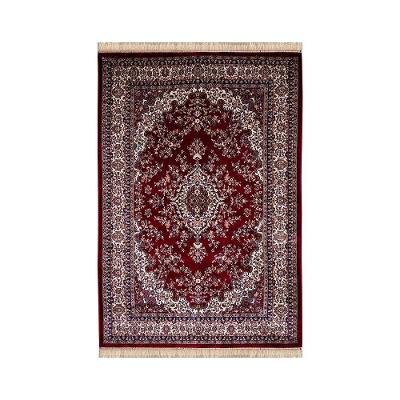 Tapete Para Sala Belga Bruxelas 3 Vermelho 1,40x2,00m