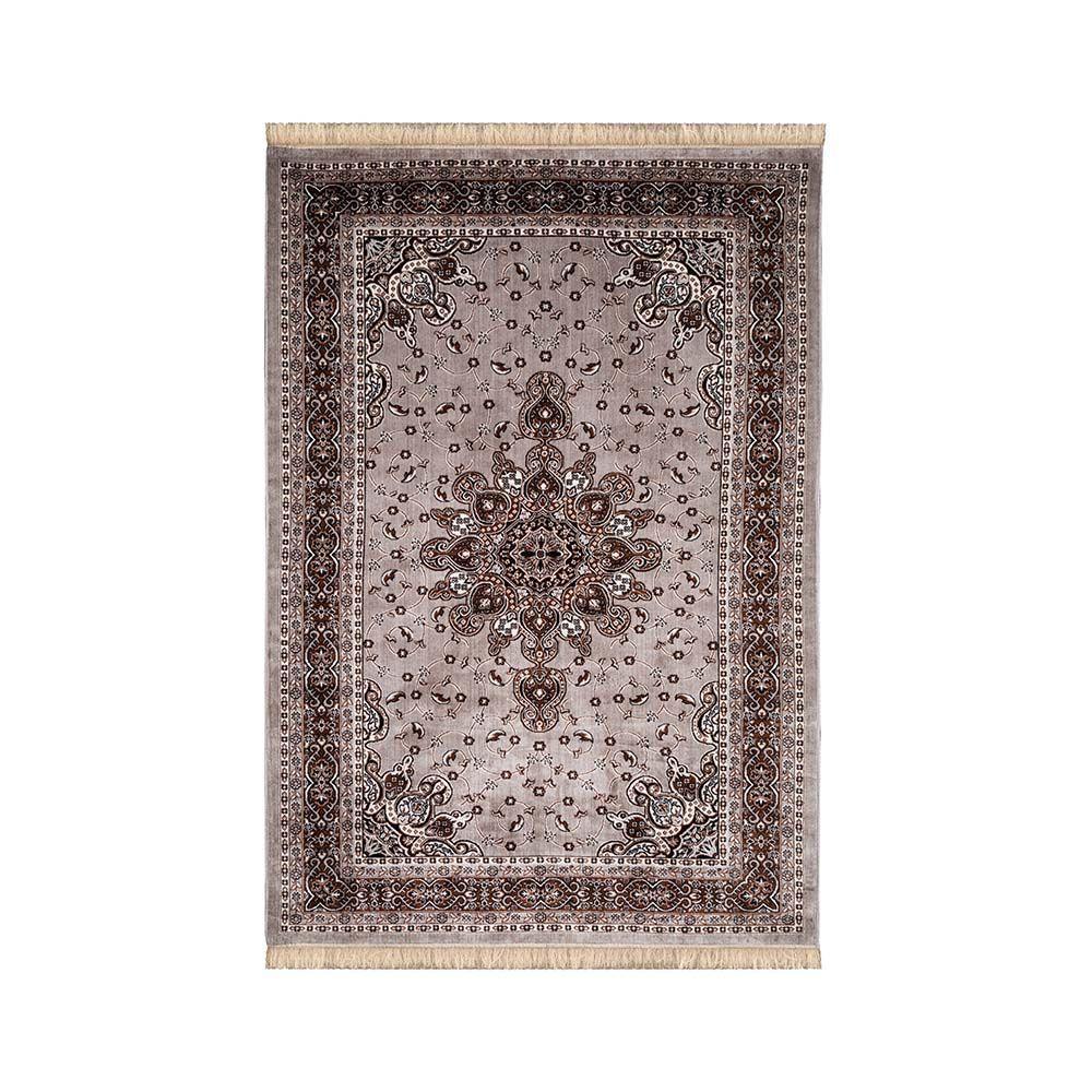 Tapete Para Sala Belga Bruxelas 5 Cinza 1,40x2,00m - Edantex - 1