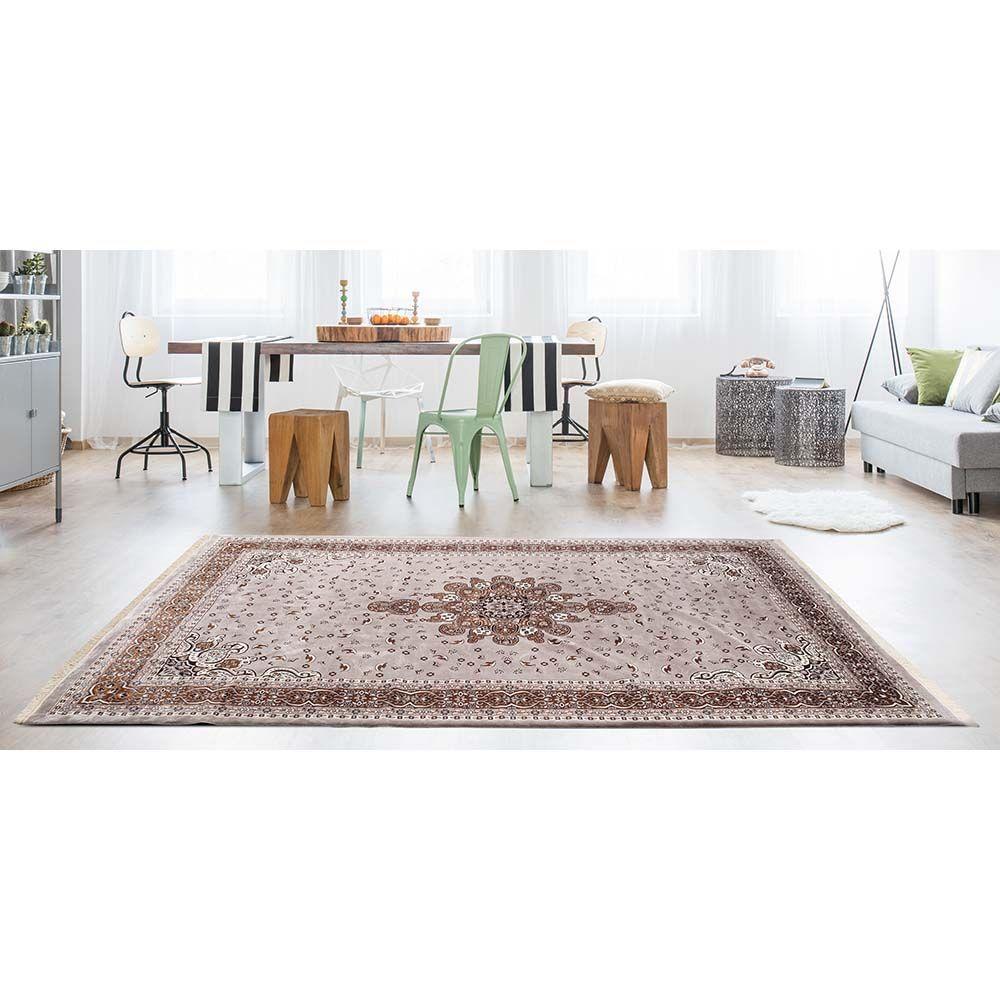 Tapete Para Sala Belga Bruxelas 5 Cinza 1,40x2,00m - Edantex - 2