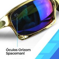 Oculos Sol Mandrake Dourado Juliet Lupa Gold Protecao Uv Original Presente Armação Dourada Casual - 2