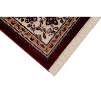 Tapete Belga Bruxelas 1 Vermelho 0,50x1,00m - Edantex