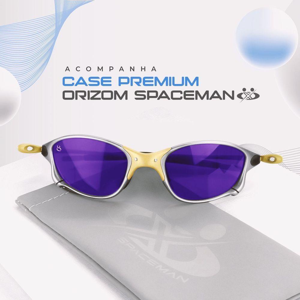 Oculos De Sol Mandrake Lupa Juliet Metal Protecao Uv +case Polarizado Todo Metal Estiloso Roxo - 2