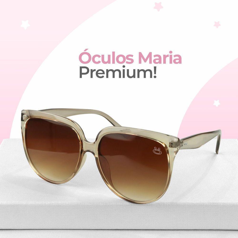 Oculos Sol Praia Feminino Vintage Proteção Uv Social + Case Presente Qualidade Premium Luxo Verão - 4