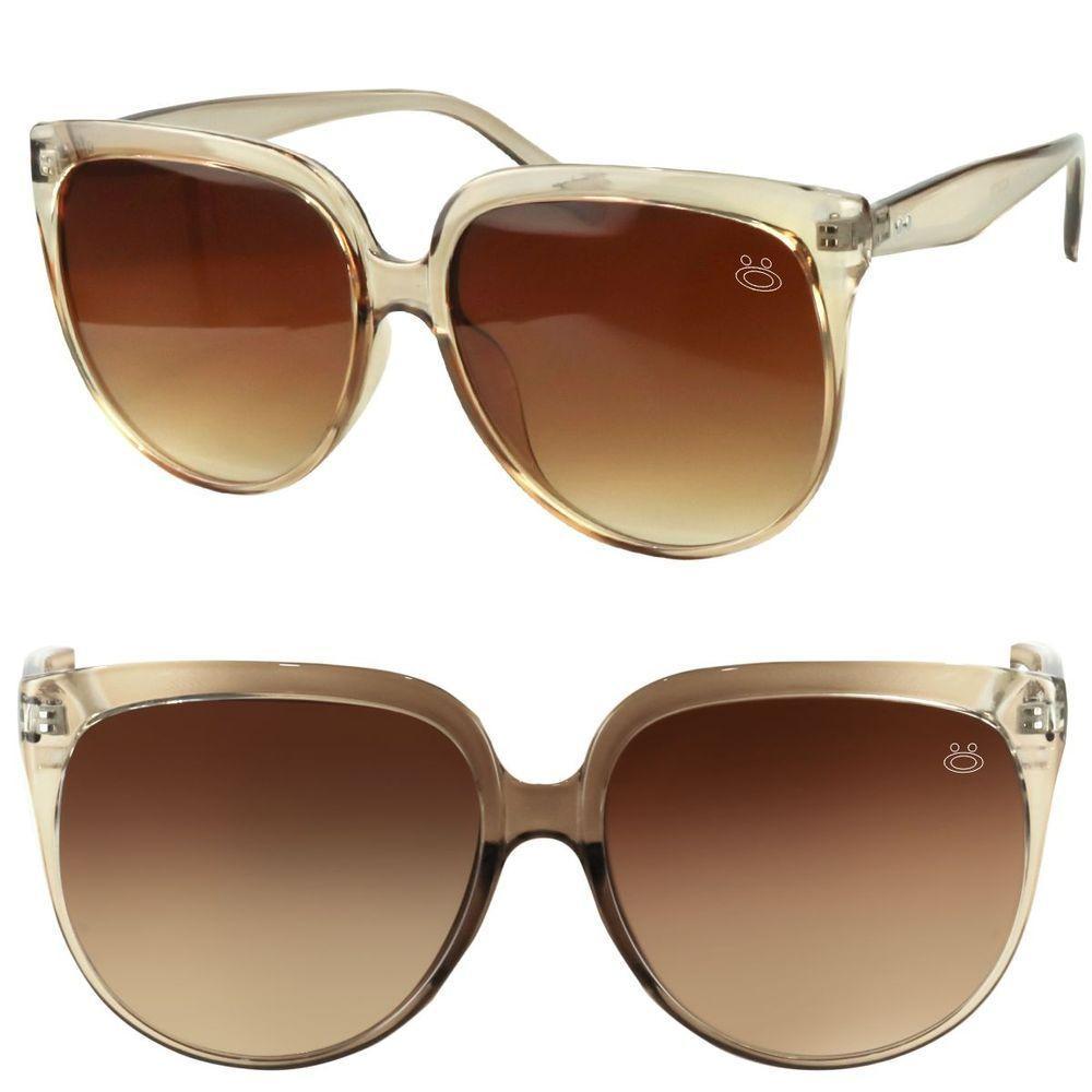 Oculos Sol Praia Feminino Vintage Proteção Uv Social + Case Presente Qualidade Premium Luxo Verão - 6