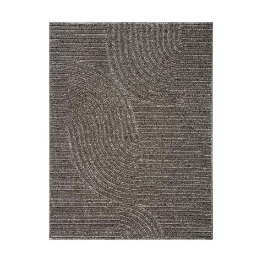 Tapete Para Sala Realce Sand 51 Cinza 1,50x2,00m - 1