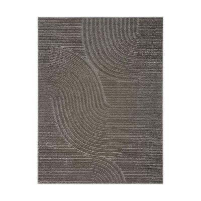 Tapete Para Sala Realce Sand 51 Cinza 1,50x2,00m