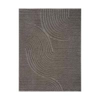 Tapete Para Sala Realce Sand 51 Cinza 1,50x2,00m - 1