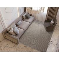 Tapete Para Sala Realce Sand 51 Cinza 1,50x2,00m - 2