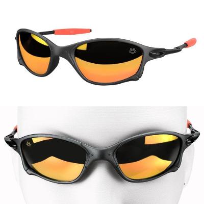 Sol Protecao Uv Oculos Mandrake Juliet Metal Lupa + Case Qualidade Premium Estiloso Lente Espelhada