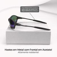 Oculos Sol Juliet Metal Lupa Mandrake Proteção Uv Case Estiloso Personalizavel Aste Metal Original - 5