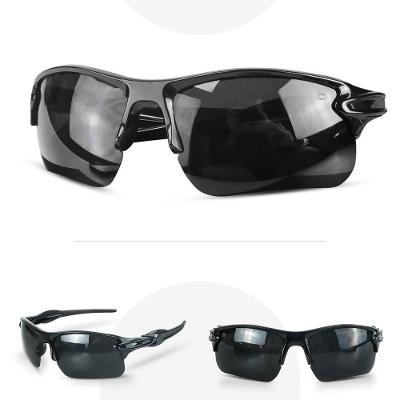 Oculos Sol Ciclismo Preto Esportivo Proteção Uv Masculino Qualidade Premium Lente Preta Presente