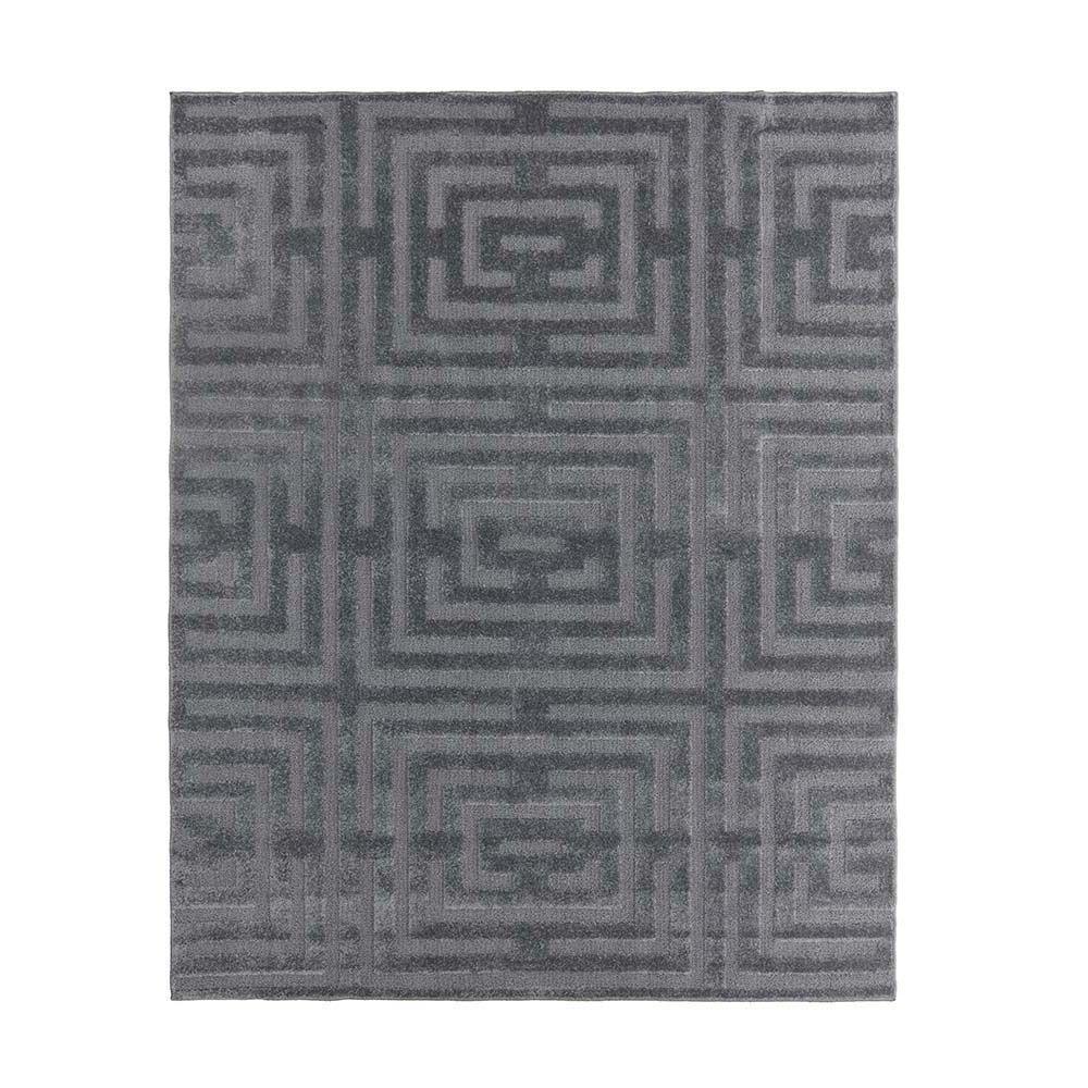 Tapete Para Sala Realce Eden 52 Grafite 2,00x3,00m - 1