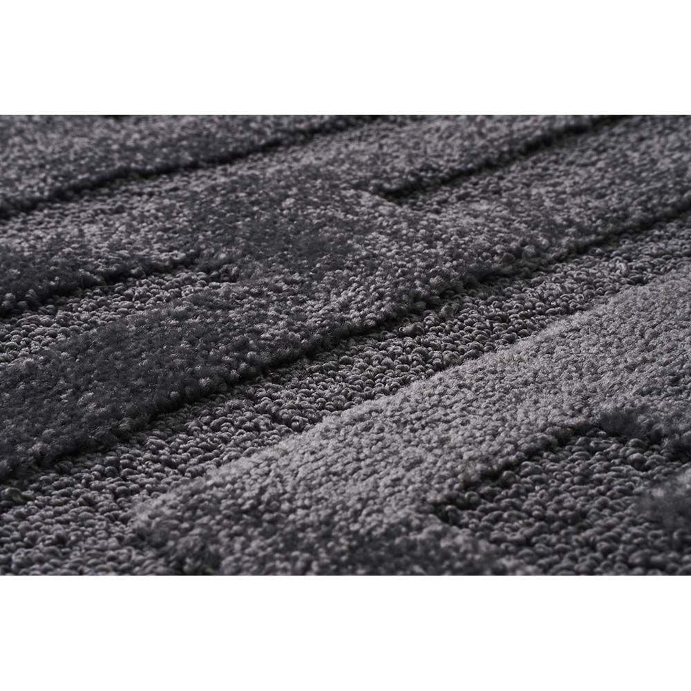 Tapete Para Sala Realce Eden 52 Grafite 2,00x3,00m - 4