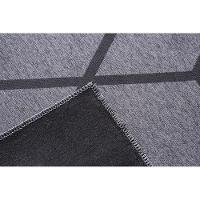 Tapete Para Sala Funcional Hexagonal 52 Grafite 2,00x3,00m - 4