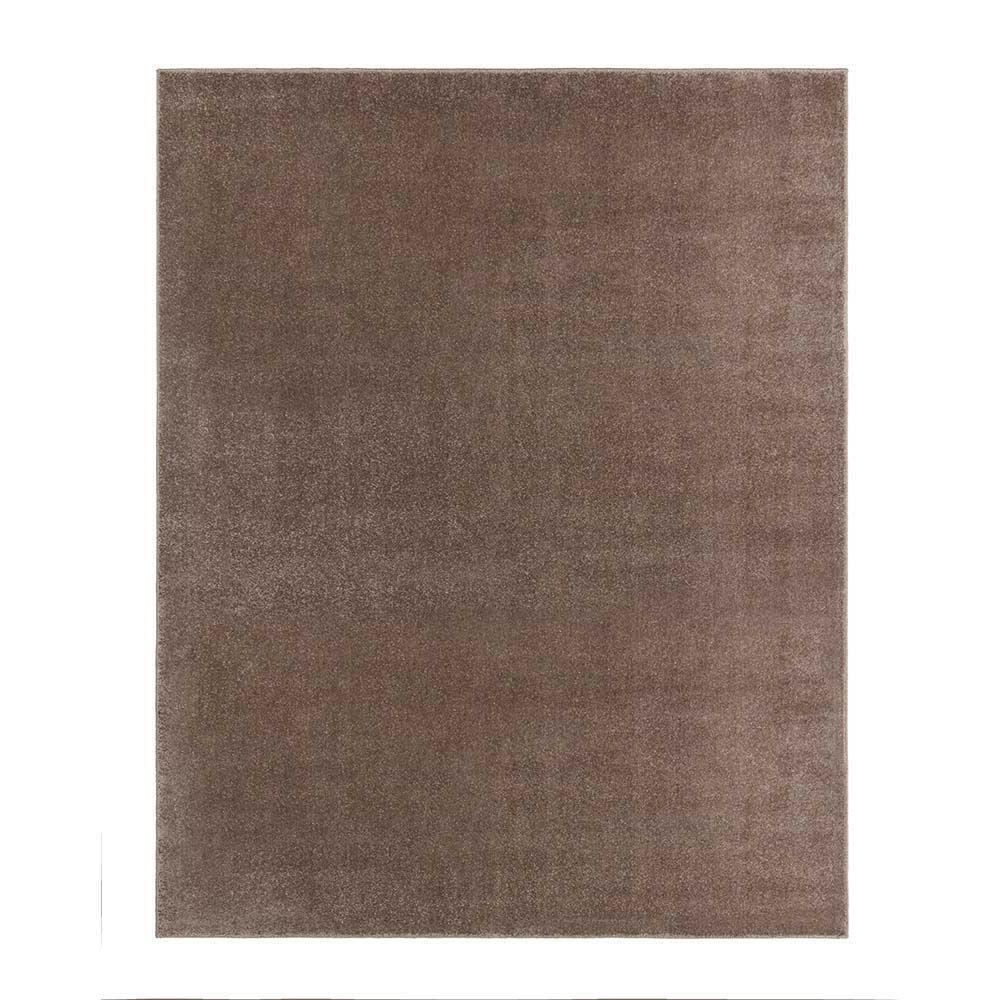 Tapete Para Sala Realce Liso 35 Taupe 2,00x2,50m - 1