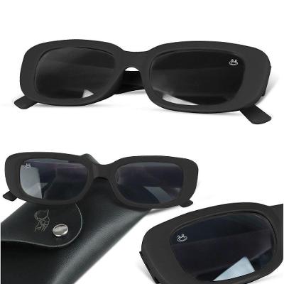 Oculos Sol Protecao Uv Infantil Retro Rosa Oculos Sol Retro Infantil Preto Protecao Uv + Case