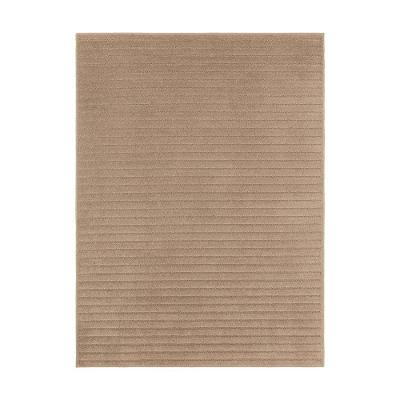 Tapete Para Sala Realce Listras 03 Creme Cotton 2,00x2,50m