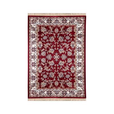 Tapete Para Sala Belga Bruxelas 6 Vermelho 1,00x1,40m