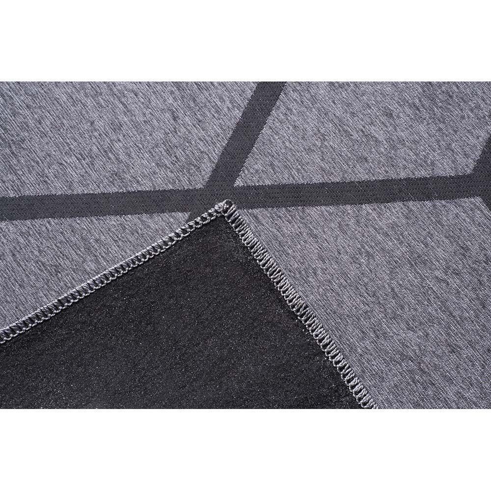 Tapete Para Sala Funcional Hexagonal 52 Grafite 1,50x2,00m - 4