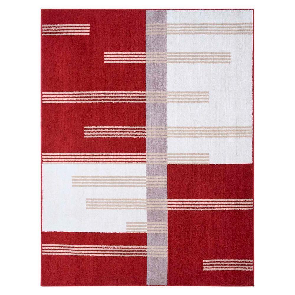 Tapete Sala Renaissance Liberia 10 Vermelho 2,00x2,50m - 1