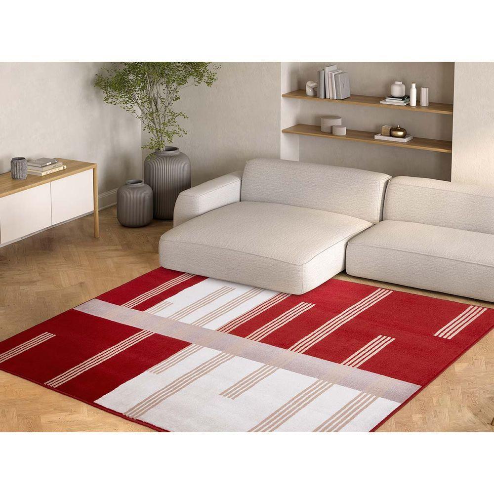 Tapete Sala Renaissance Liberia 10 Vermelho 2,00x2,50m - 2