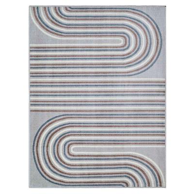 Tapete Renaissance Laguna 51 Cinza 0,50x0,80m