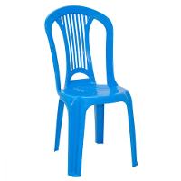 Cadeira Bistrô Tramontina Atlântida Em Polipropileno Azul - 1