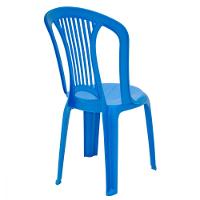 Cadeira Bistrô Tramontina Atlântida Em Polipropileno Azul - 11